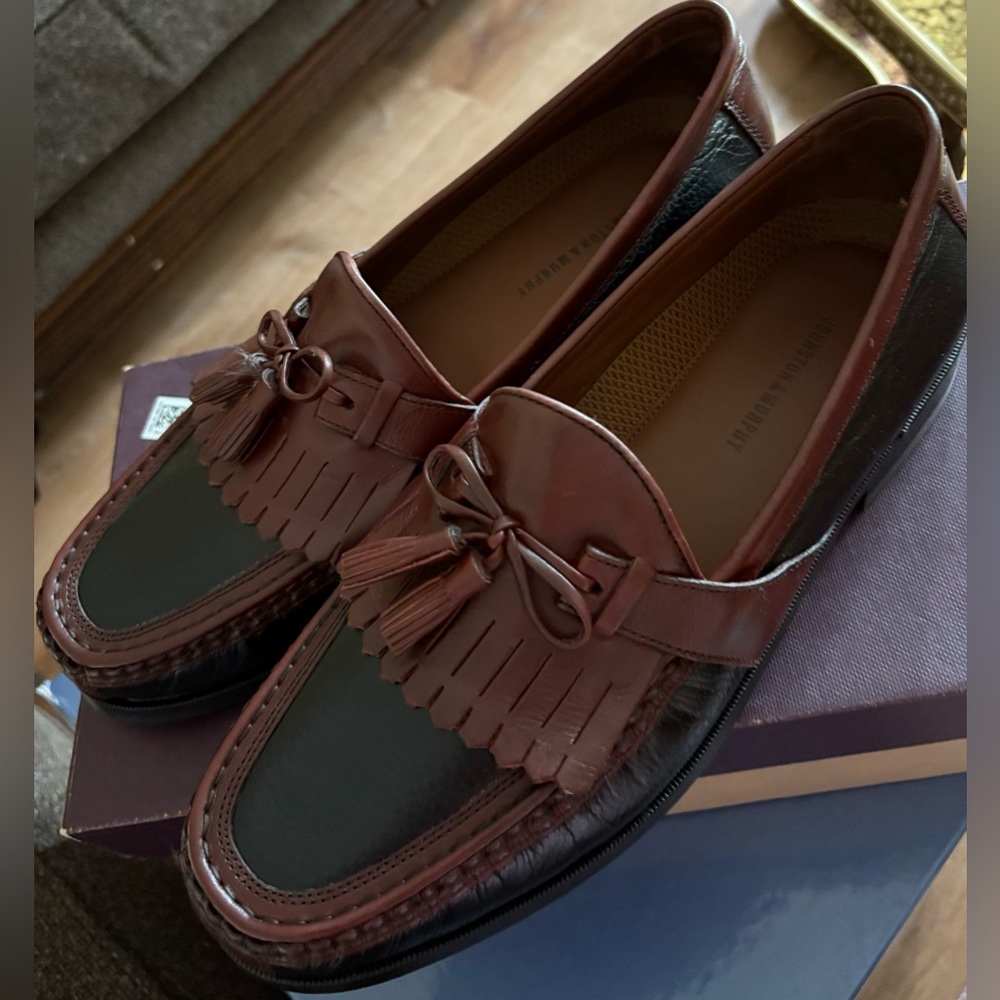 Franco Fortini Brown Leather Loafers